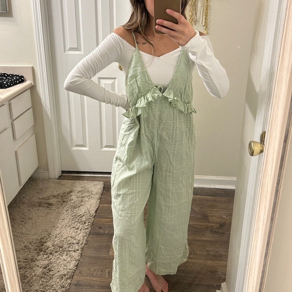 ASOS Petite Ruffle Romper - Picture 2 of 6